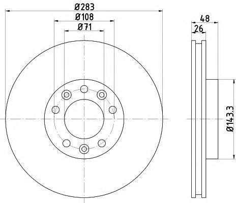 Disc frana