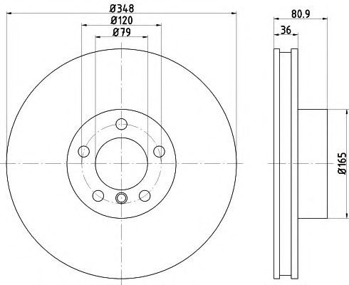 Disc frana