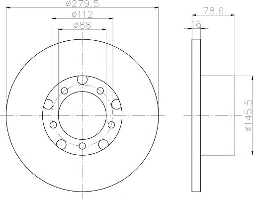 Disc frana