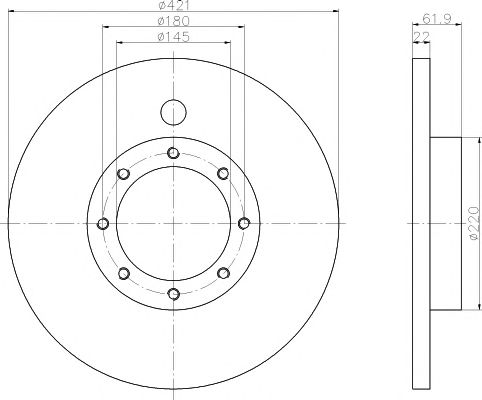 Disc frana