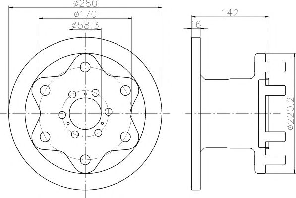 Disc frana