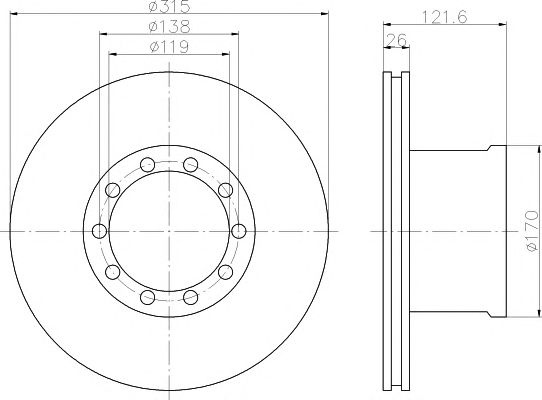 Disc frana