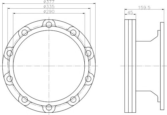 Disc frana