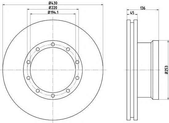 Disc frana