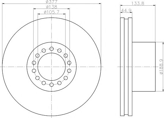 Disc frana