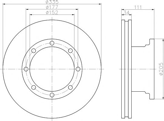 Disc frana