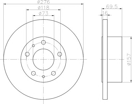 Disc frana