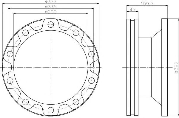 Disc frana