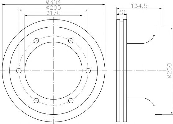 Disc frana