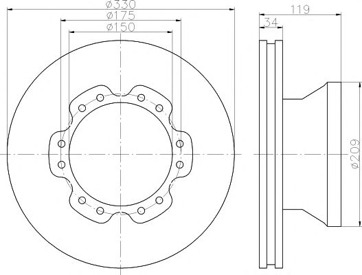 Disc frana