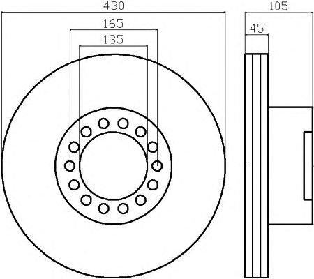 Disc frana