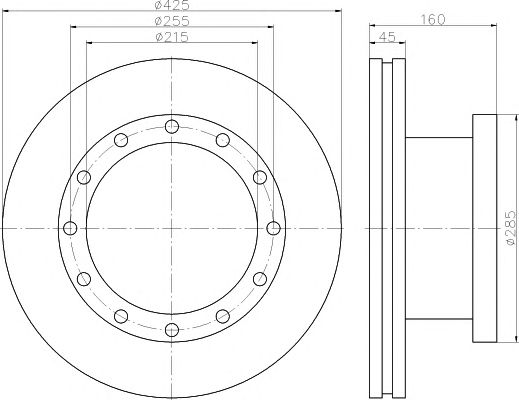 Disc frana