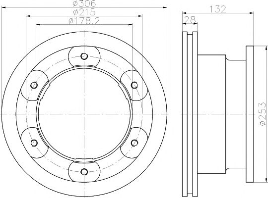 Disc frana IVECO 06-