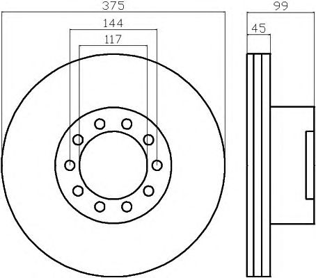 Disc frana