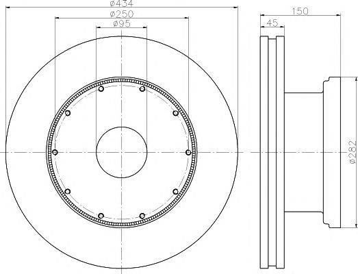 Disc frana