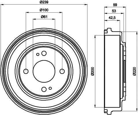 Cilindru receptor frana