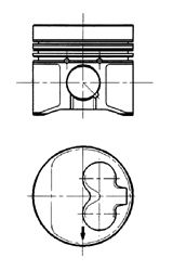 Piston VW 1,9TD 79,51 STD 1,75/2/3 (AAZ/ABL) 91