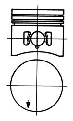 Piston VW 1,3B 75,51 +0,50 1,75/2/4 (FY/FZ/GF/HH