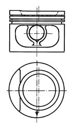 Piston VW 1,8B 80,01 STD 1,5/1,75/3 AAM/ADF