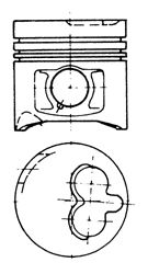 Piston FIAT 2,5D 93,00 STD 3/2/3 DUCATO