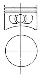 Piston FORD ZETEC 1,8 81,10 +0,50 1,5/1,6/2,5