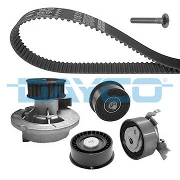 Set pompa apa + curea dintata OPEL ASTRA G/H 1,4/1,8 16V