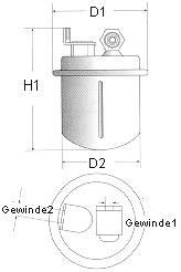 filtru combustibil