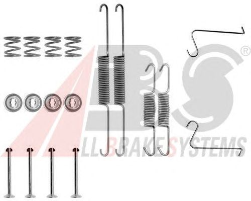 Set accesorii, sabot de frana