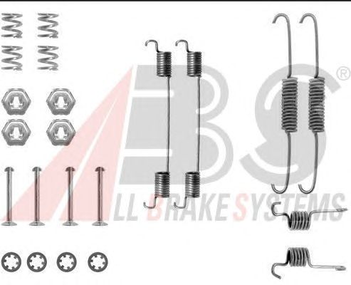 Set accesorii, sabot de frana