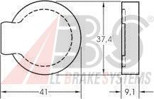 set placute de frana,frana de parcare cu disc