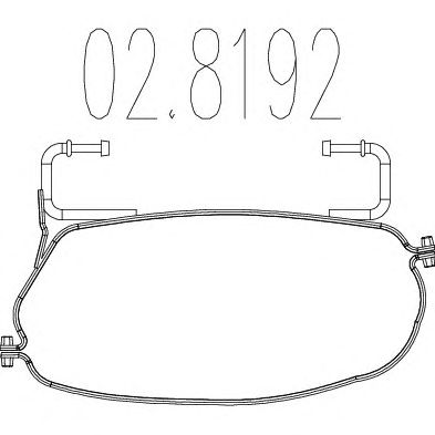 Conector teava, sistem de esapament