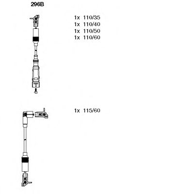 Set cablaj aprinder VW 1,8,20 GOLF 91-/IBIZA 93-