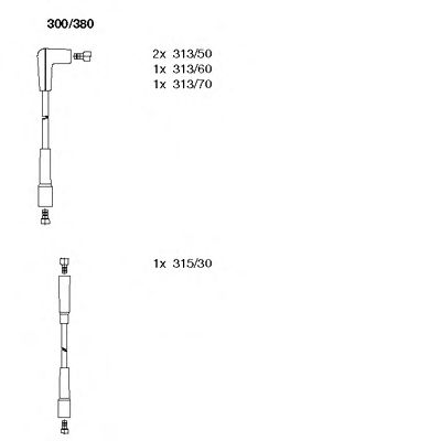 Set cablaj aprinder OPEL 1,3 CORS