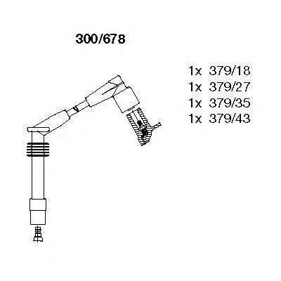 Set cablaj aprinder OPEL CORSA 1,2/1,4/ASTRA 1,6