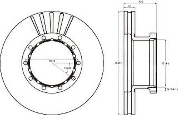 Disc frana