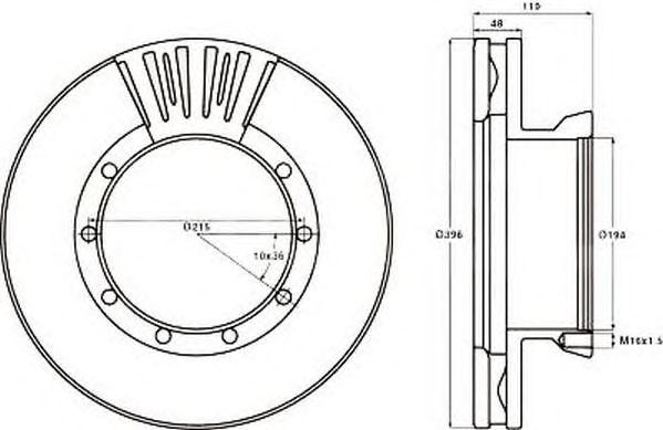 Disc frana