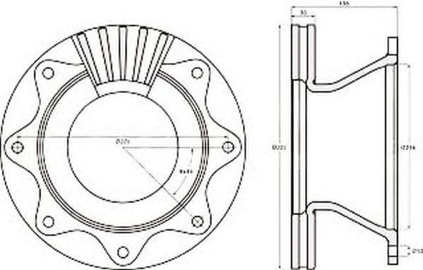 Disc frana