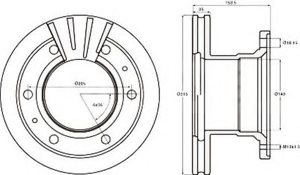 Disc frana