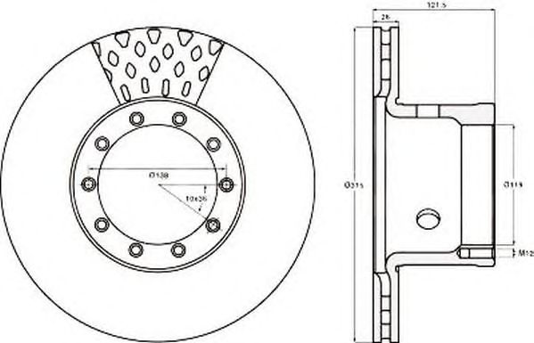 Disc frana