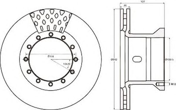 Disc frana