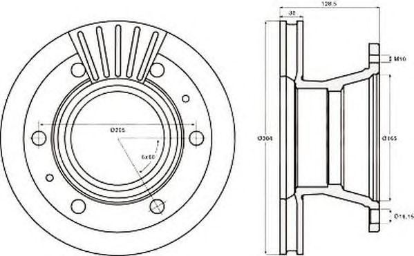 Disc frana