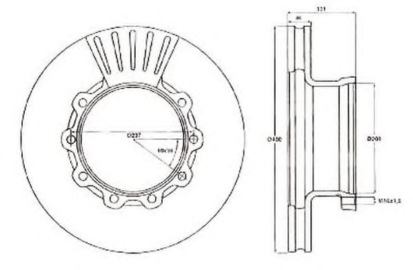 Disc frana