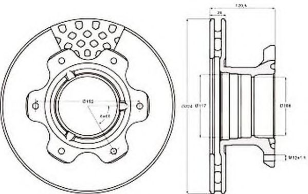 Disc frana