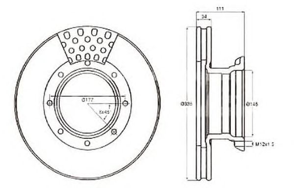 Disc frana