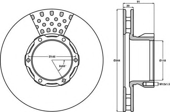 Disc frana