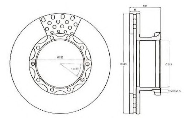 Disc frana