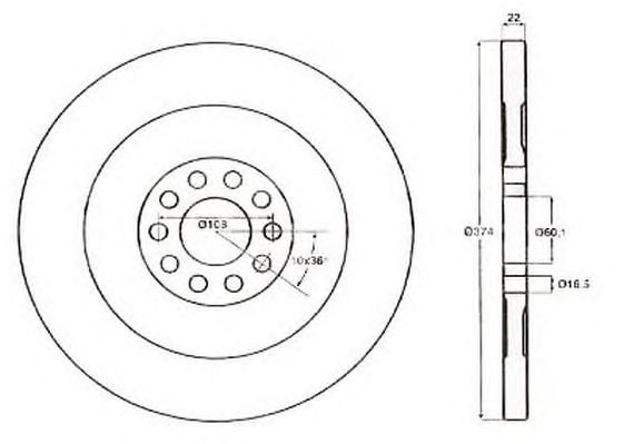 Disc frana