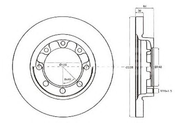 Disc frana