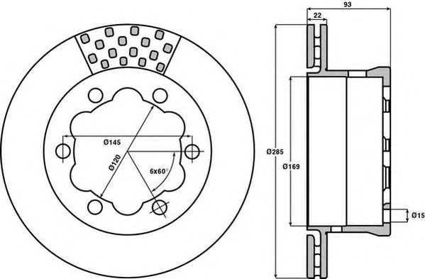 Disc frana