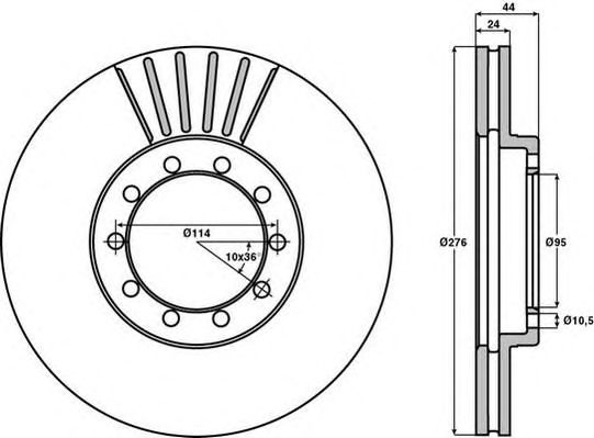 Disc frana